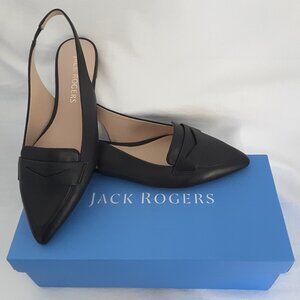 WOMEN'S JACK ROGERS SLINGBACK BALLET FLATS (7.5 M)